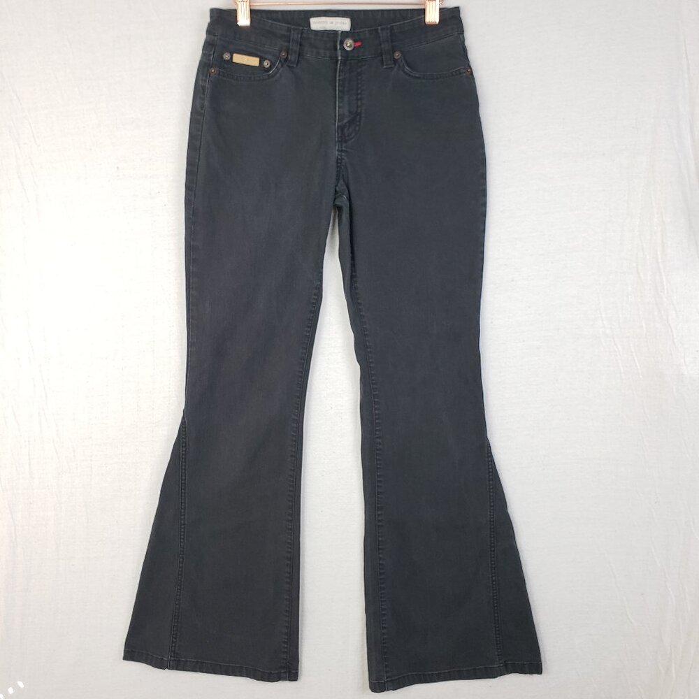 Vintage Y2K Tommy Hilfiger Jeans Flare Bell Bottom Low Rise size 6/8 waist 29"